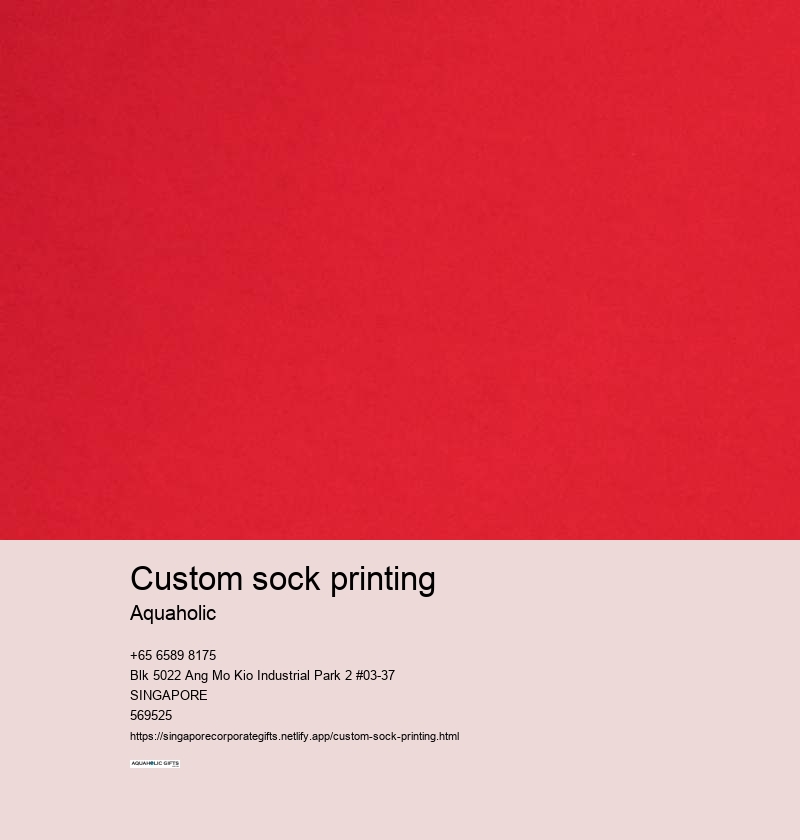 custom sock printing