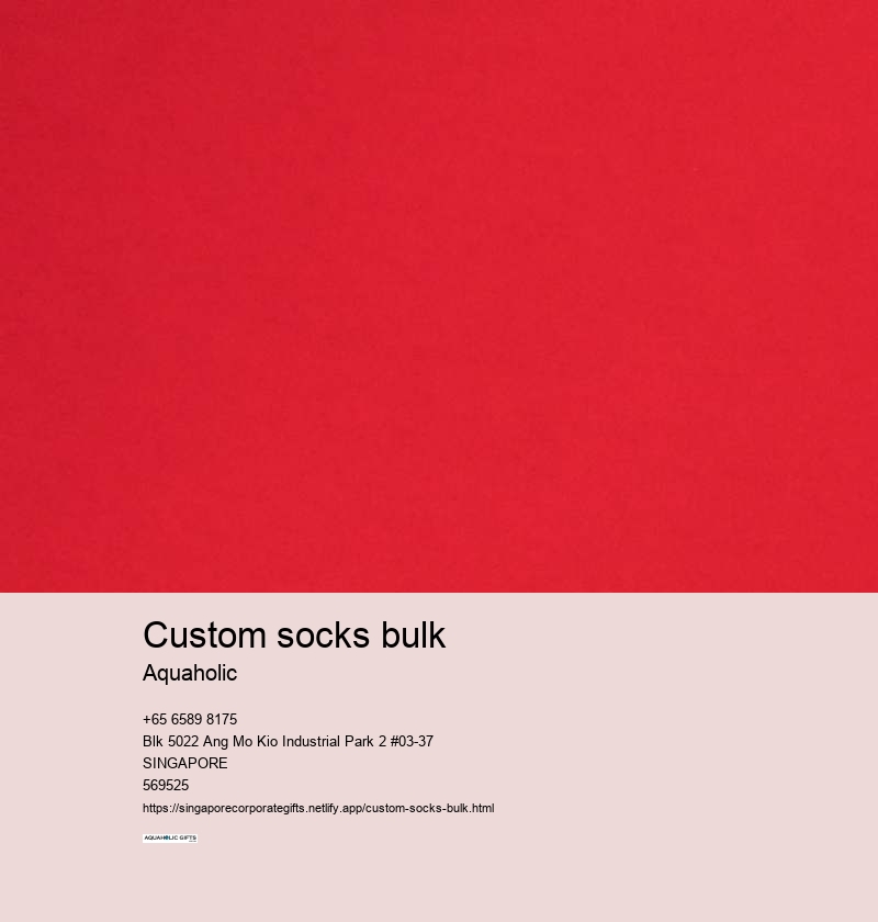 custom socks bulk